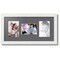 ArtToFrames Collage Photo Picture Frame with 3 - 4x6 inch Openings, Framed in White with Over 62 Mat Color Options and Regular Glass (CSM-3966-113)